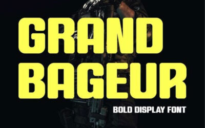 Grand Bageur Font