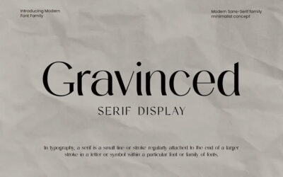 Gravinced Font