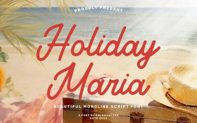 Holiday Maria Font