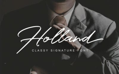 Holland Classy Font