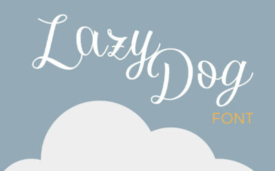 Lazy Dog Font