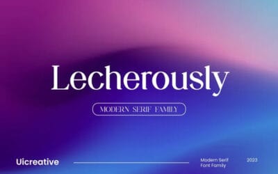 Lecherously Font