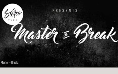 Master of Break Font