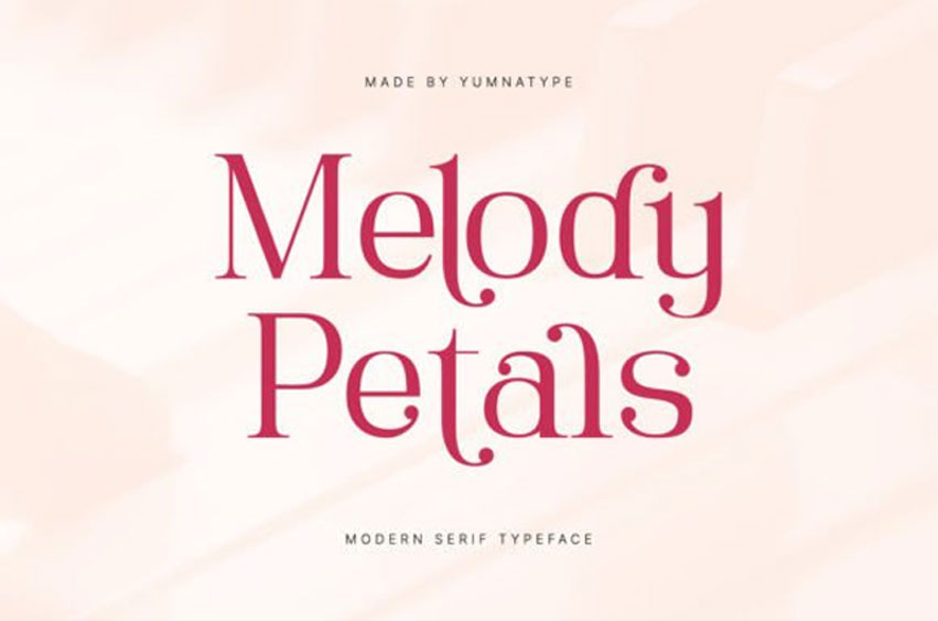 Melody Petals Font