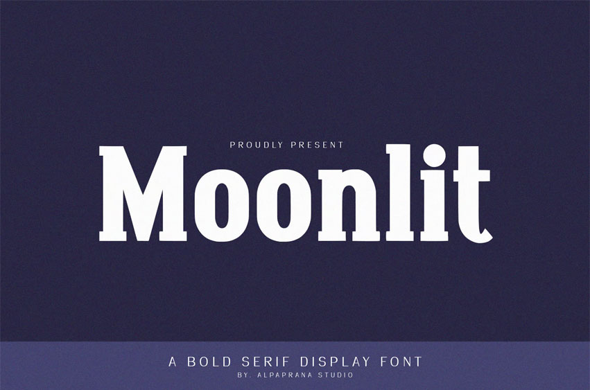 Moonlit Font