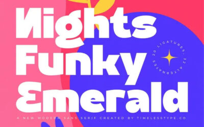 Nights Funky Emerald Font