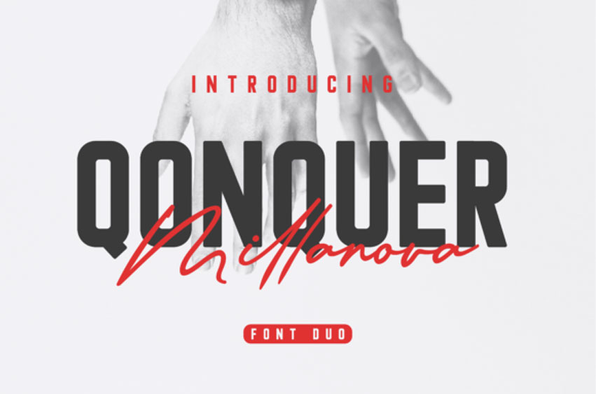 Qonquer Millanova Font