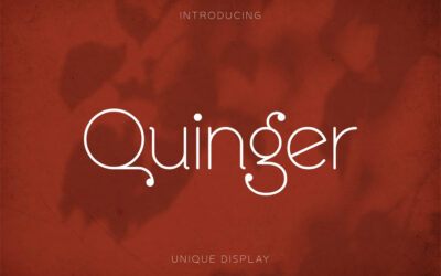 Quinger Font