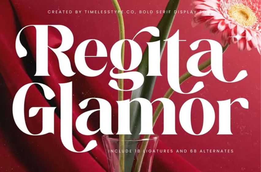 Regita Glamor Font