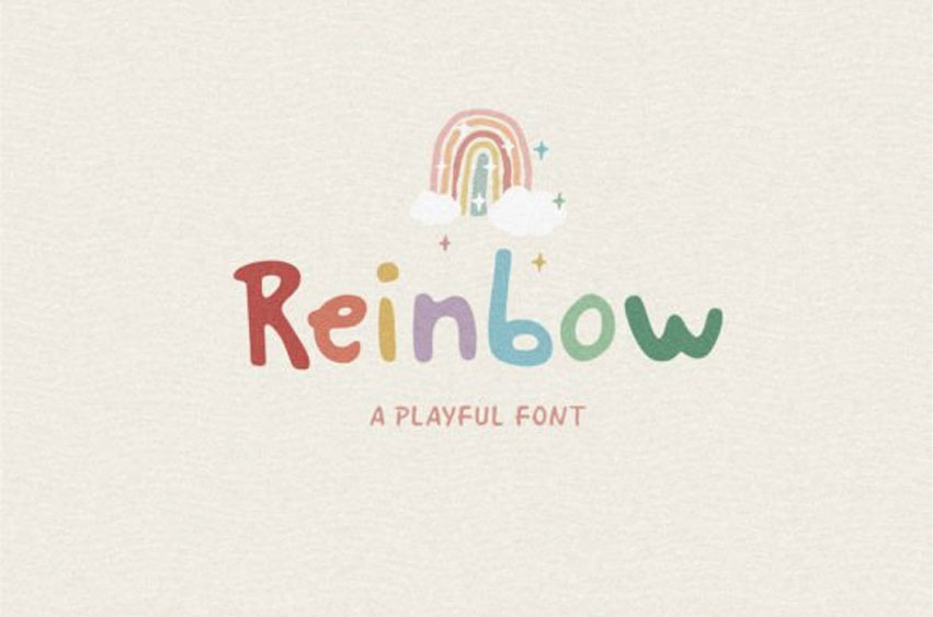 Reinbow Font