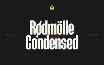 Rodmolle Condensed Font