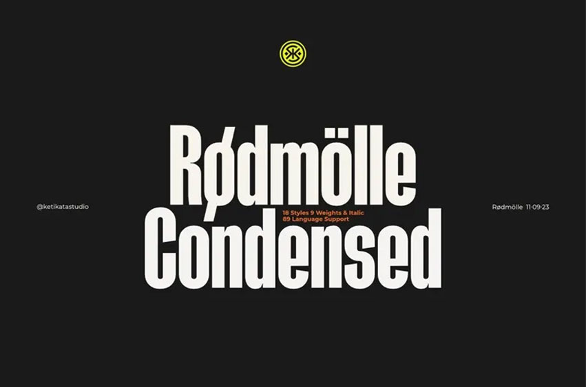 Rodmolle Condensed Font