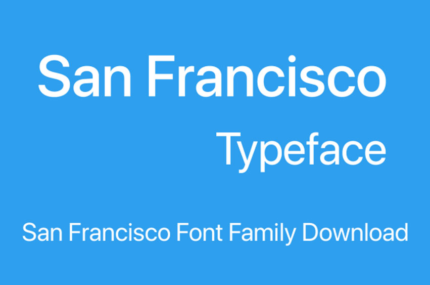 San Francisco Font