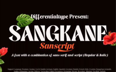 Sangkane Font