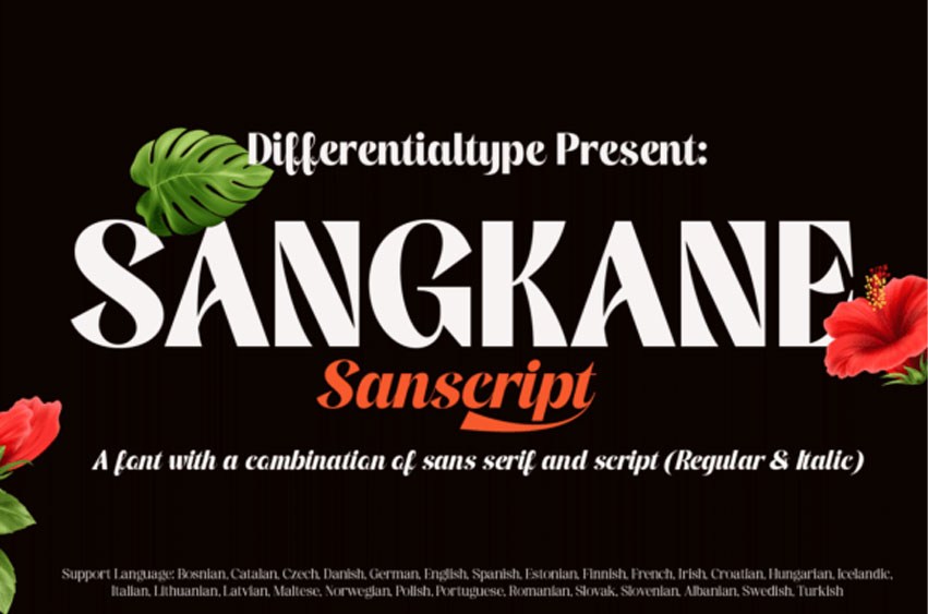 Sangkane Font