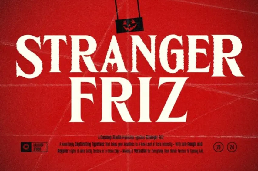 Stranger Friz Font