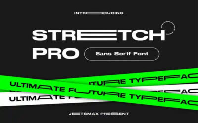 Stretch Pro Font