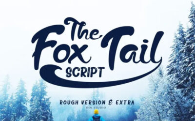 The Fox Tail Font