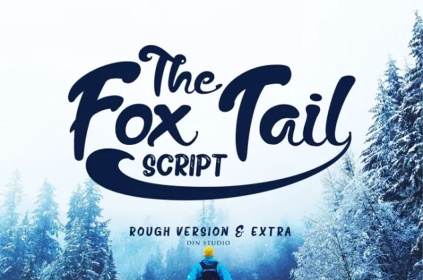 The Fox Tail Font