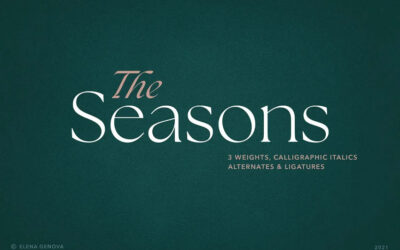 The Seasons Font