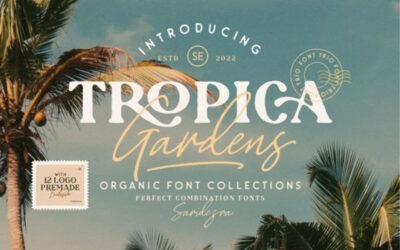 Tropica Gardens Font