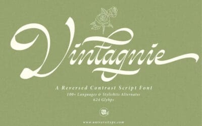 UT Vintagnie Font