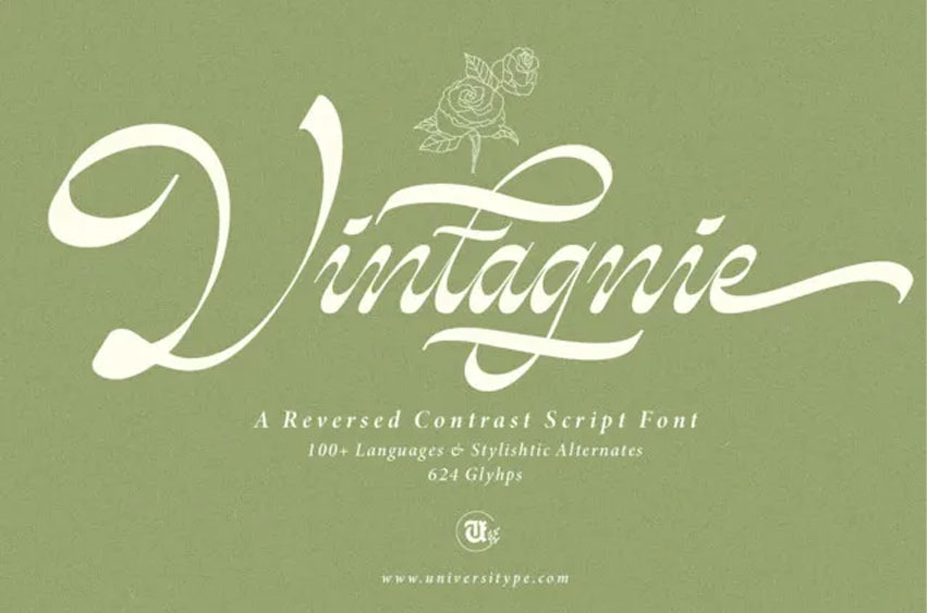 UT Vintagnie Font