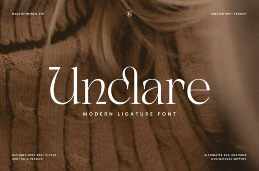 Unclare Font