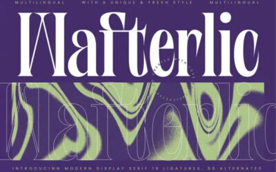 Wafterlic Font