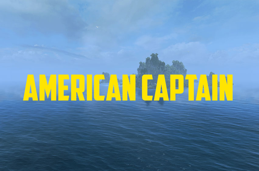 American Captain Font