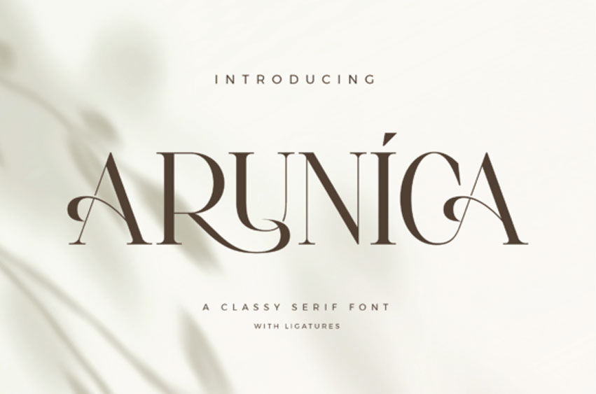 Arunica Font