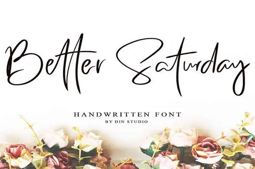 Better Saturday Font