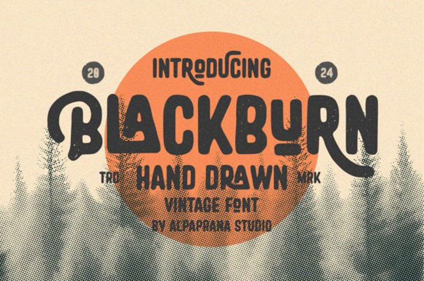 Blackburn Font