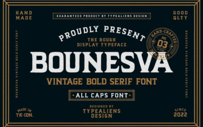 Bounesva Font