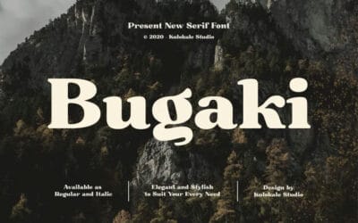 Bugaki Font