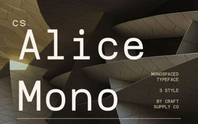 CS Alice Mono Font