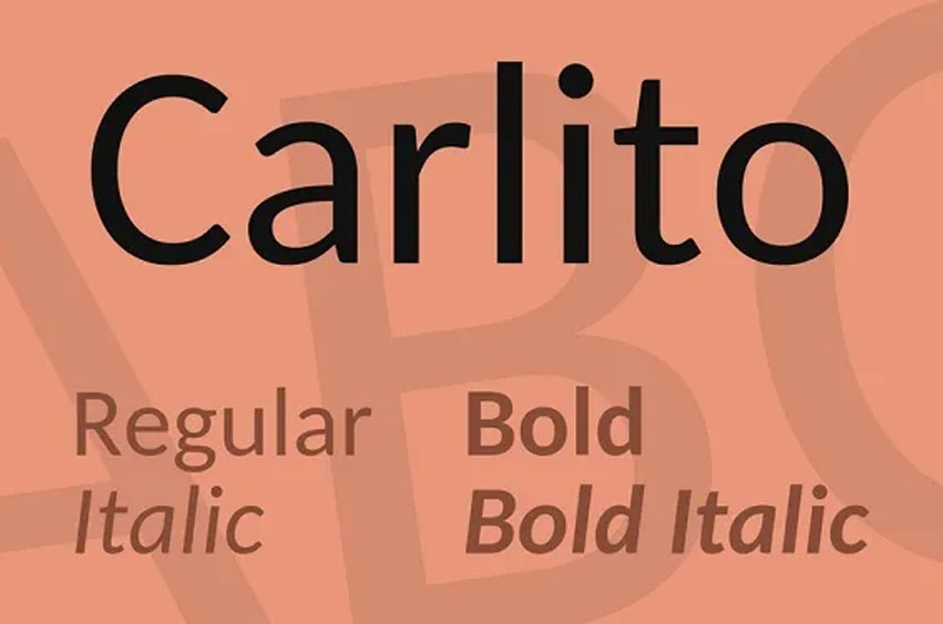 Carlito Sans Font