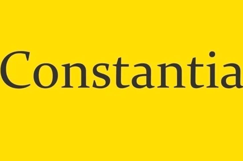 Constantia Font