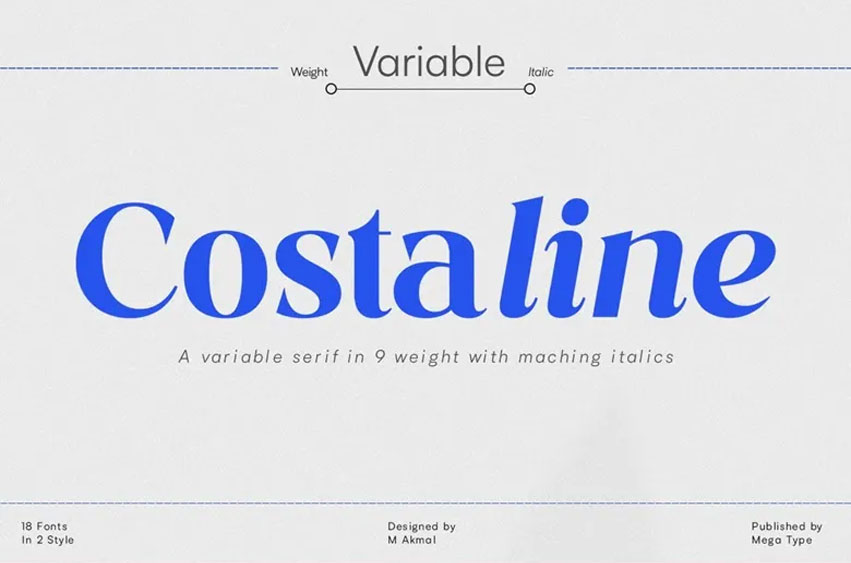 Costaline Font