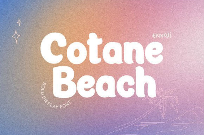 Cotane Beach Font