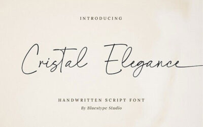 Cristal Elegance Font