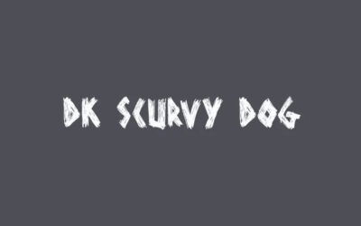 DK Scurvy Dog Font