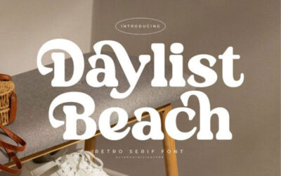 Daylist Beach Font