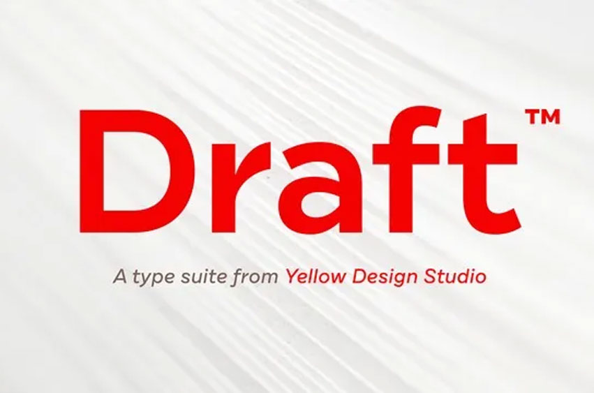 Draft Font