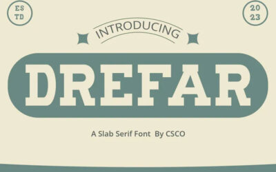 Drefar Font