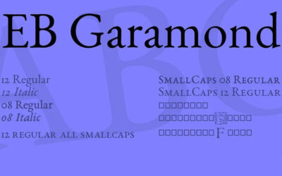 EB Garamond Font