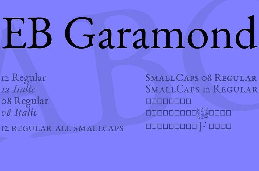 EB Garamond Font