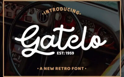 Gatelo Retro Font