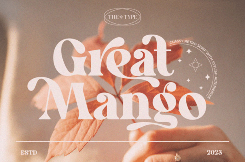 Great Mango Font