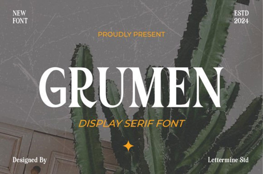 Grumen Font